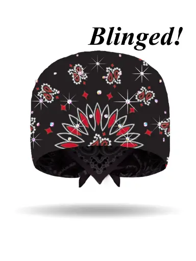 [BA2101R] Paisley DAZZLED Bandana