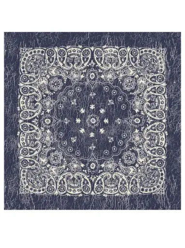 Rustic Paisley Bandana