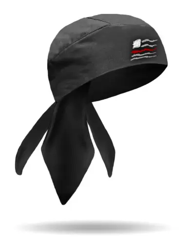 Wavy Service Flag Headwrap