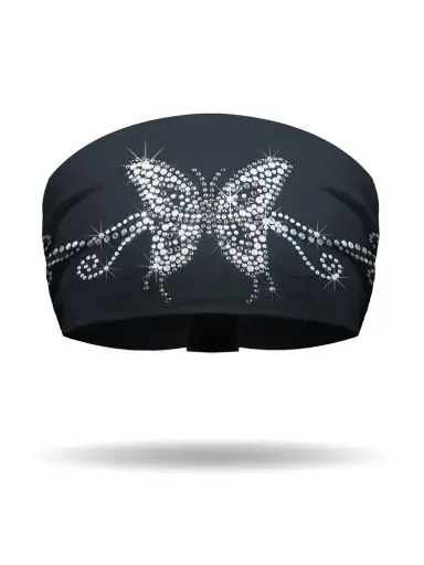 Butterfly Rhinestone Knotty Band