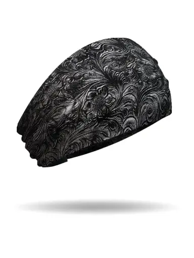 Tooled Leather Knotty Band