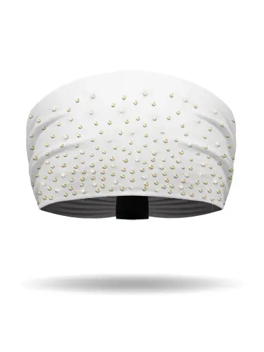 White Dazzled Knotty Band