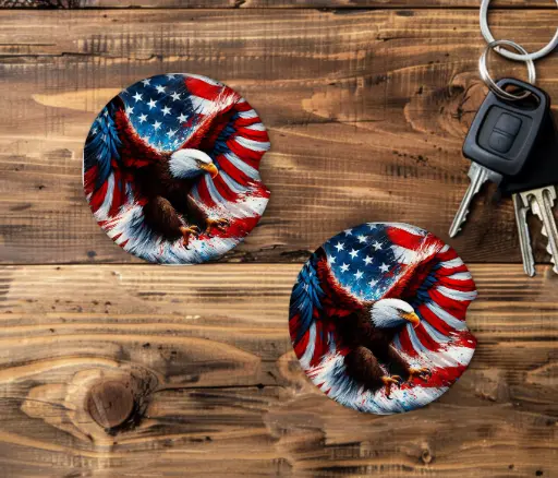 [CA2929] Soaring Spirit Car Coasters