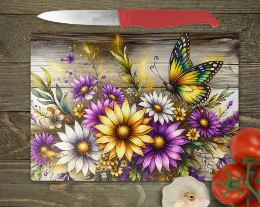 [CB1811] Harvest Harmony Cutting Board
