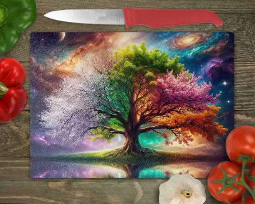 [CB1924] Infinity Tree Cutting Board